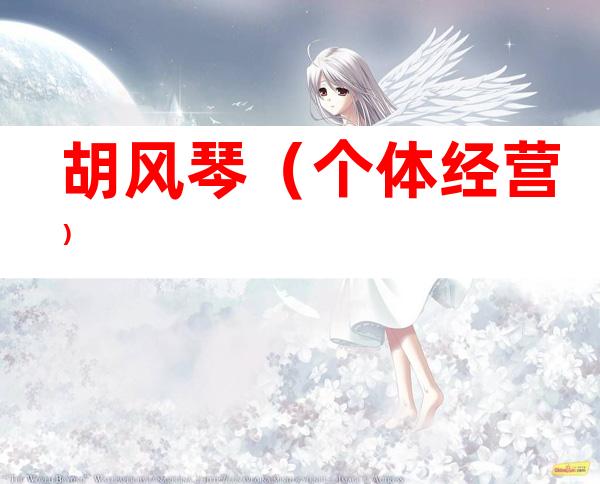 胡风琴（个体经营）